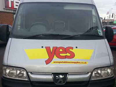 Van Front Graphics (Yes)