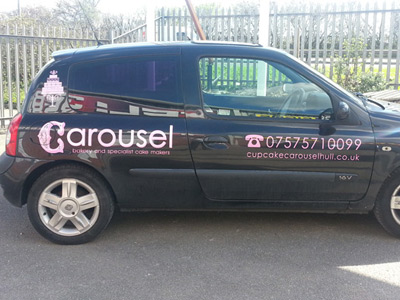 Van Rear Graphics (Corousel)