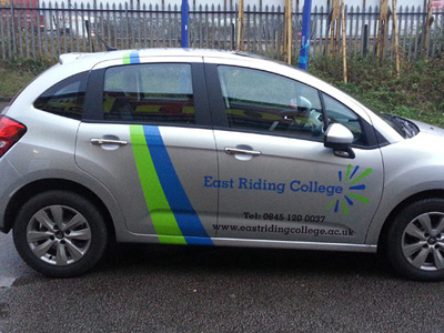 Van Side Graphics (East Riding College)