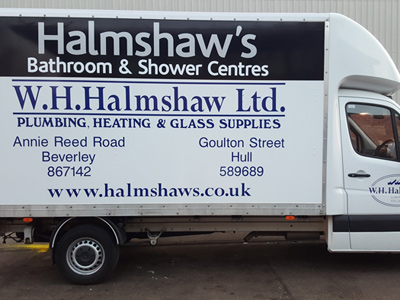 Van Side Graphics (Halmshaws)