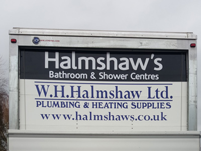 Van Rear Graphics (Halmshaws)