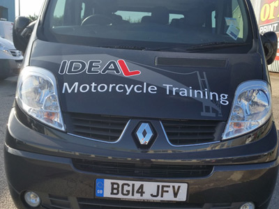 Van Rear Graphics (Ideal)