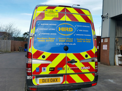 Van Rear Graphics (Peter Hird)