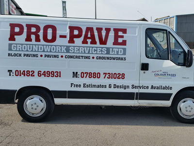 Van Side Graphics (Pro Pave)