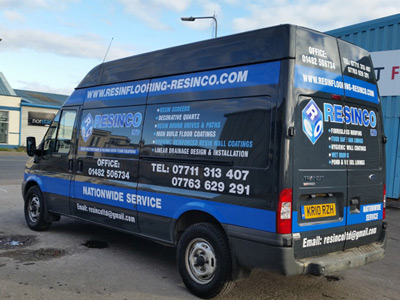 Van Side Graphics (Resinco)