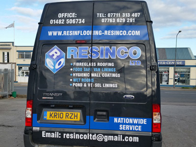 Van Rear Graphics (Resinco)