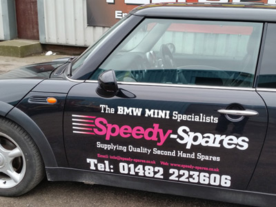 Van Side Graphics (Speedy Spares)