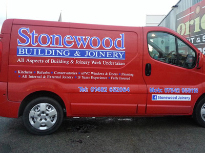 Van Side Graphics (Stonewood)