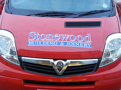 Van Front Graphics (Stonewood)