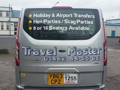 Van Rear Graphics (Travel Master)